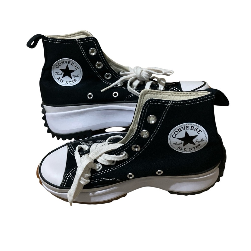 Converse Run Star Hike Platform Hi Top Sneakers Size 7.5